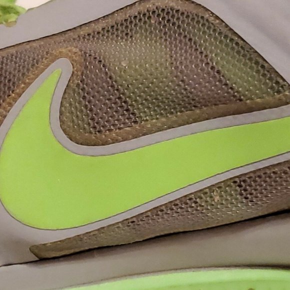 Nike Women's Free Run 3 Size 8 Grey/Volt (510643-031) Neon Green Diamond Running - Picture 9 of 9